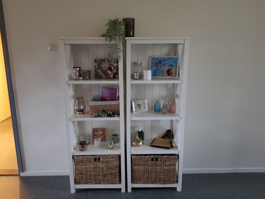 2 Boekenkasten (excl. Inhoud), Ophalen, 50 tot 100 cm, Zo goed als nieuw, 150 tot 200 cm