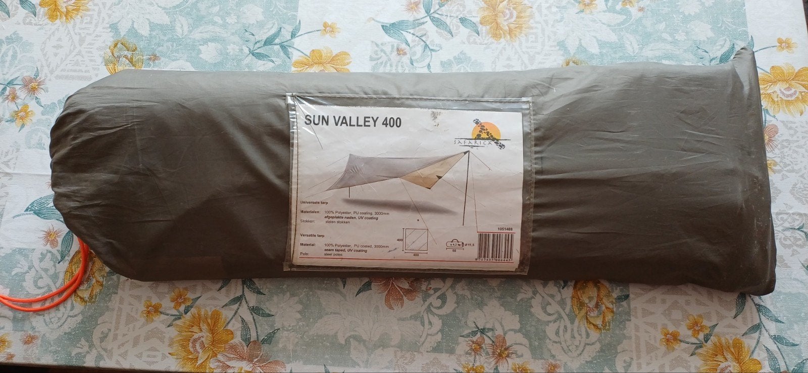 flinke grote tarp schaduwdoek, Ophalen of Verzenden, Zo goed als nieuw