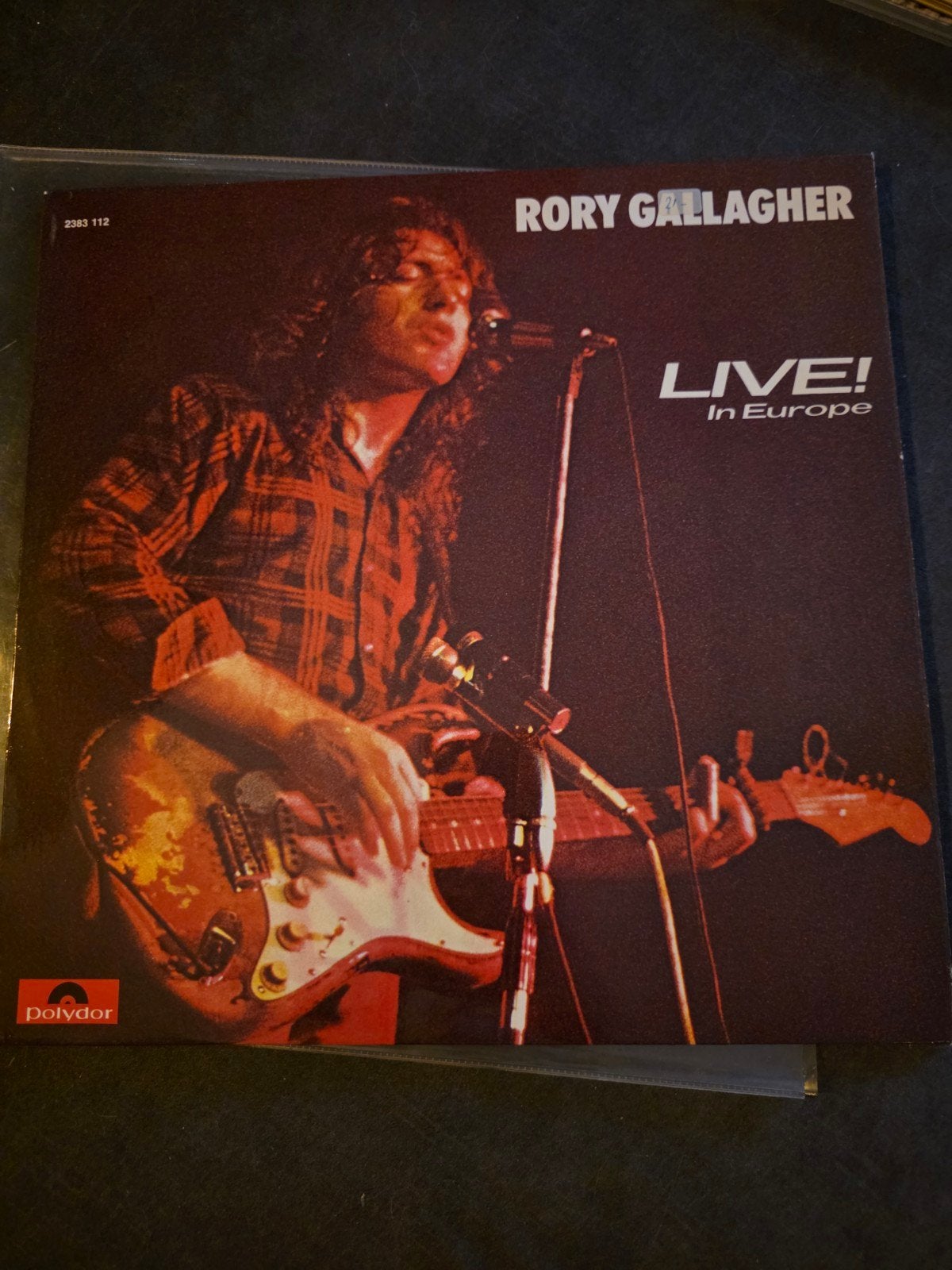 Rory Gallagher - Live! In Europe (Originele 1972 LP, Polydor, LP, Gebruikt, Blues Rock, Originele persing