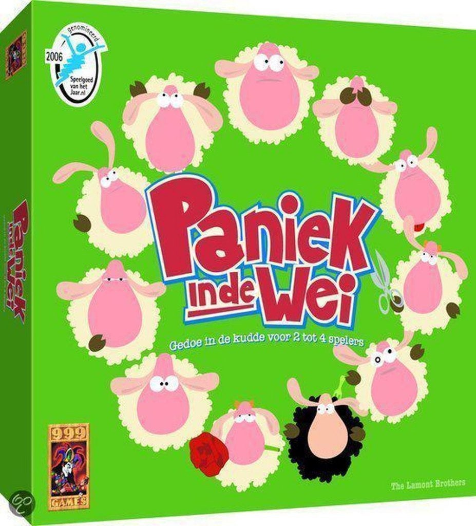 Paniek in de Wei, Een of twee spelers, Ophalen of Verzenden, Zo goed als nieuw, 999 Games
