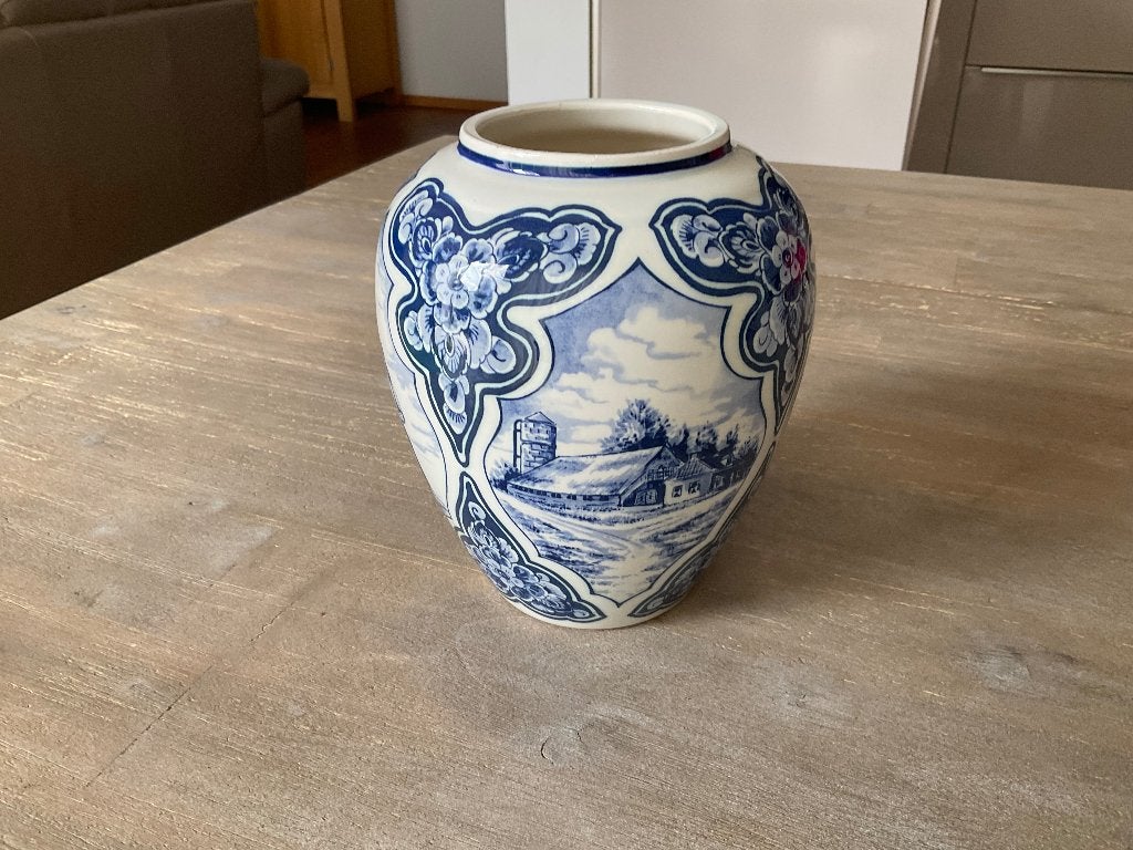 Delfts Blauwe Vaas, Ophalen of Verzenden