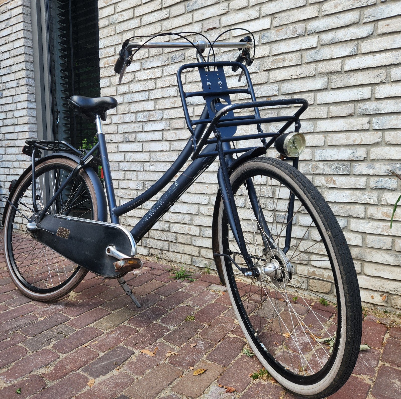 Cortina U4 Transportfiets, Fietsen en Brommers, Fietsen | Dames | Damesfietsen, Terugtraprem, Gebruikt, Versnellingen, Ophalen