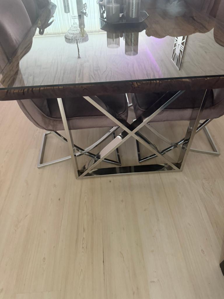 Mooie eettafel en salontafel sleeperwood, Huis en Inrichting, Ophalen, Zo goed als nieuw, Rechthoekig, 50 tot 100 cm