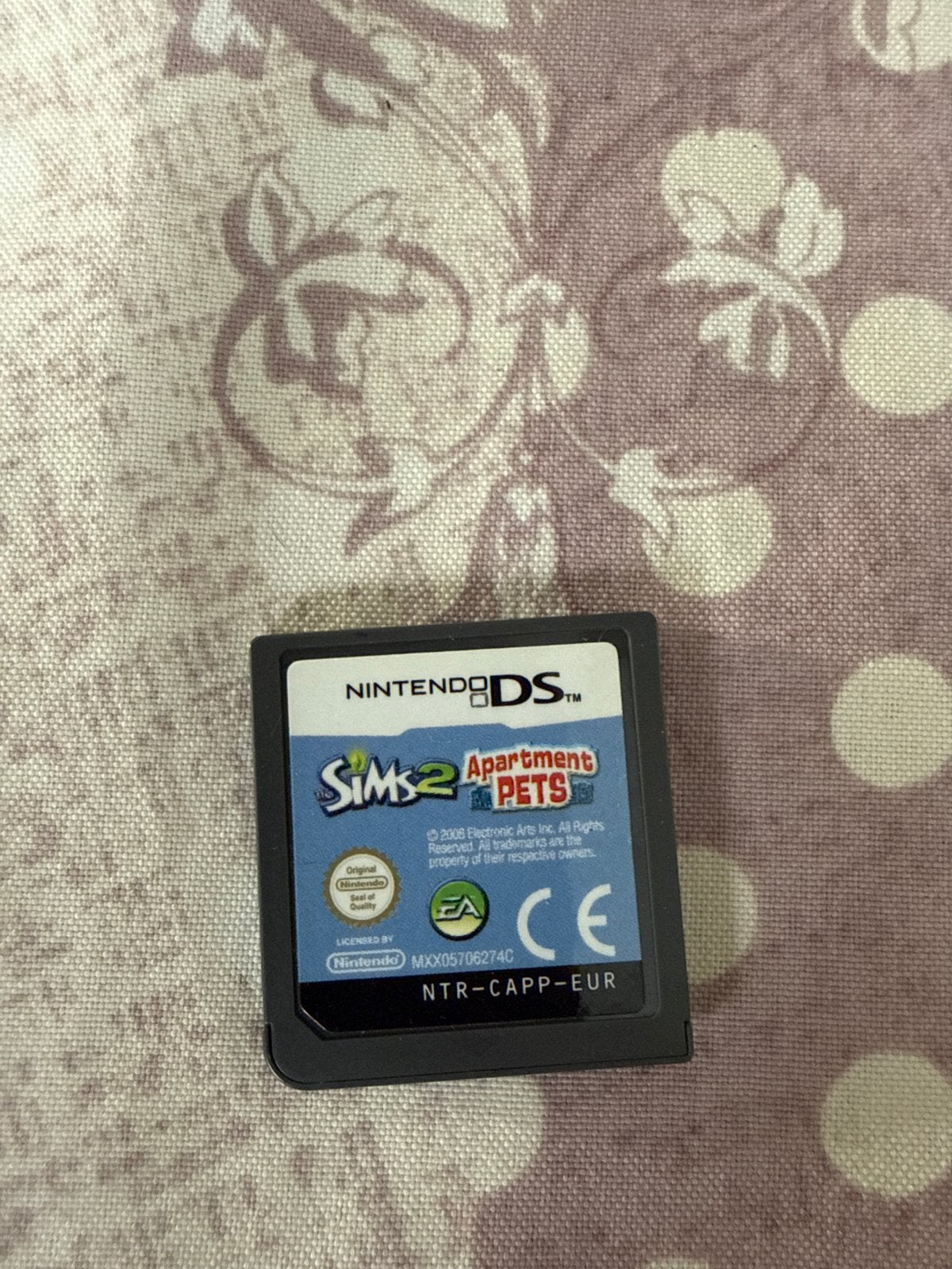 The Sims 2 Apartment Pets Nintendo DS Game, Gebruikt, 1 speler, Ophalen of Verzenden, Vanaf 7 jaar