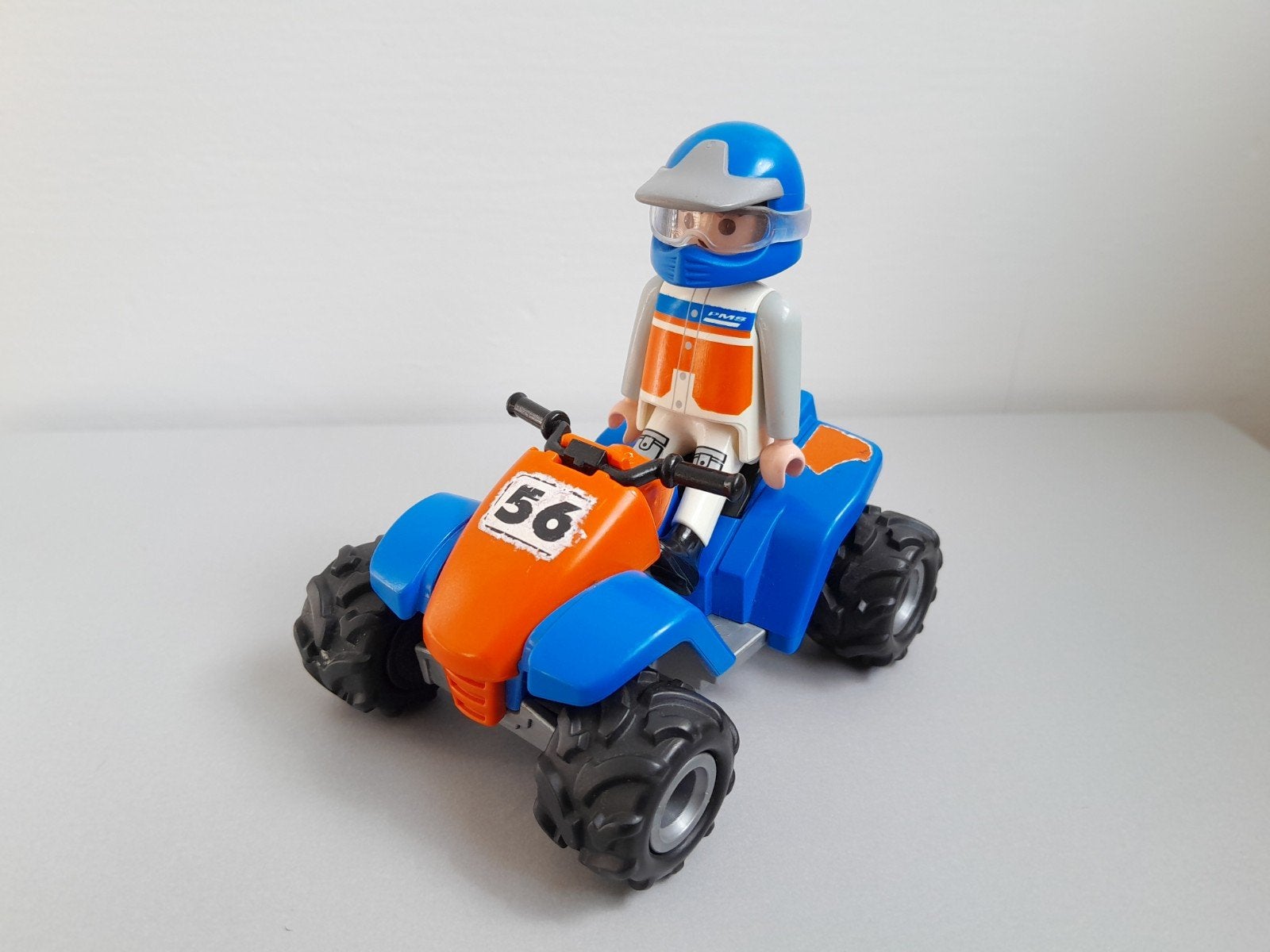 Playmobil 4229 Blauwe cross quad, Ophalen of Verzenden, Zo goed als nieuw, Los playmobil