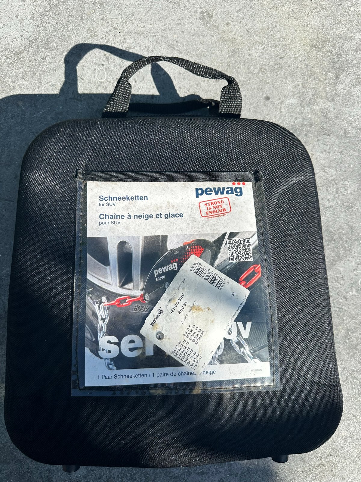 Pewag Servo RSV 81 sneeuwkettingen voor SUV NIEUW!!, Ophalen, Zo goed als nieuw