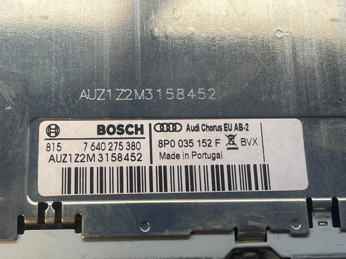 Radio CD Speler van een Audi A3, Gebruikt, -, Verzenden, -