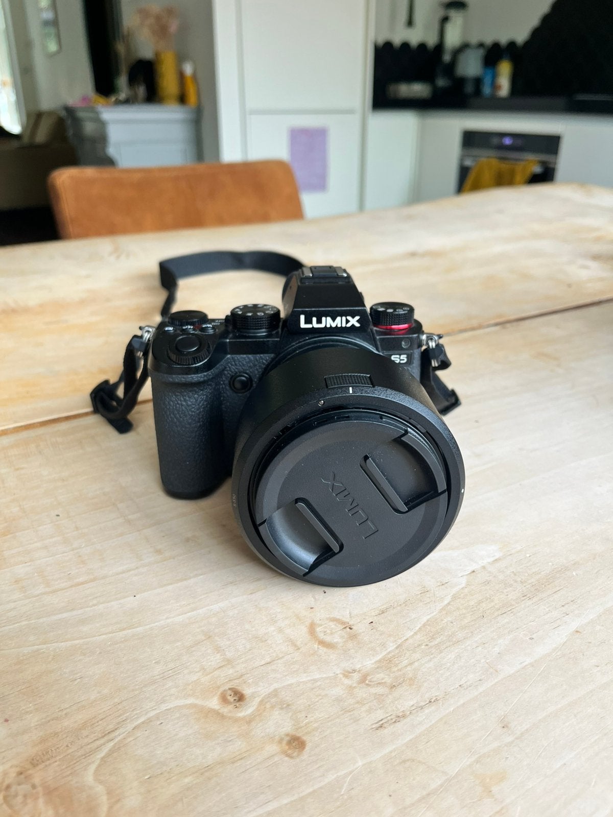 Panasonic Lumix S5 met lens 50mm F/1.8 L mount acccessoires, Ophalen, Zo goed als nieuw, Systeemcamera, Panasonic