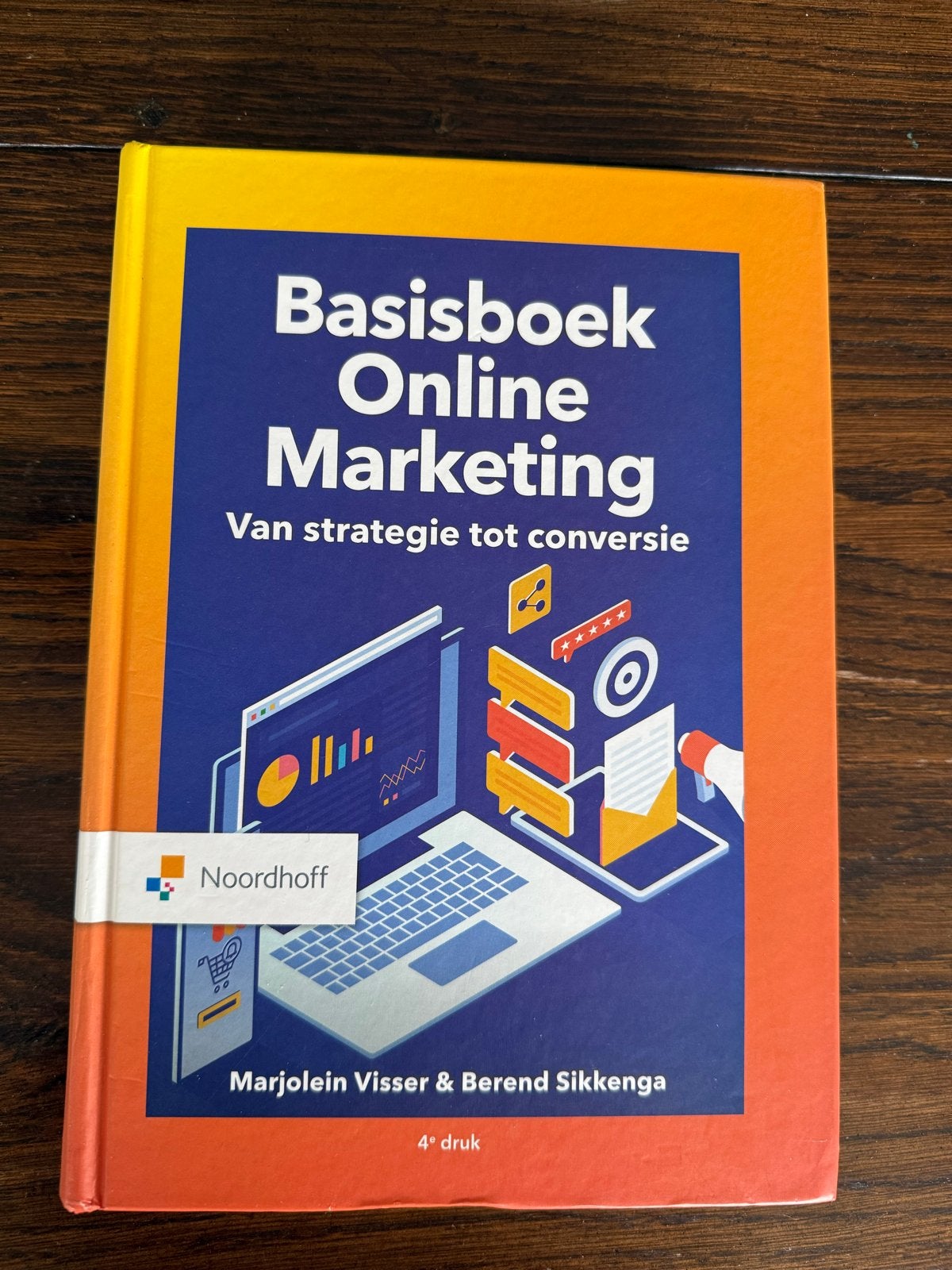 Basisboek Online Marketing - 4e druk, Ophalen of Verzenden, Gamma, Zo goed als nieuw, HBO