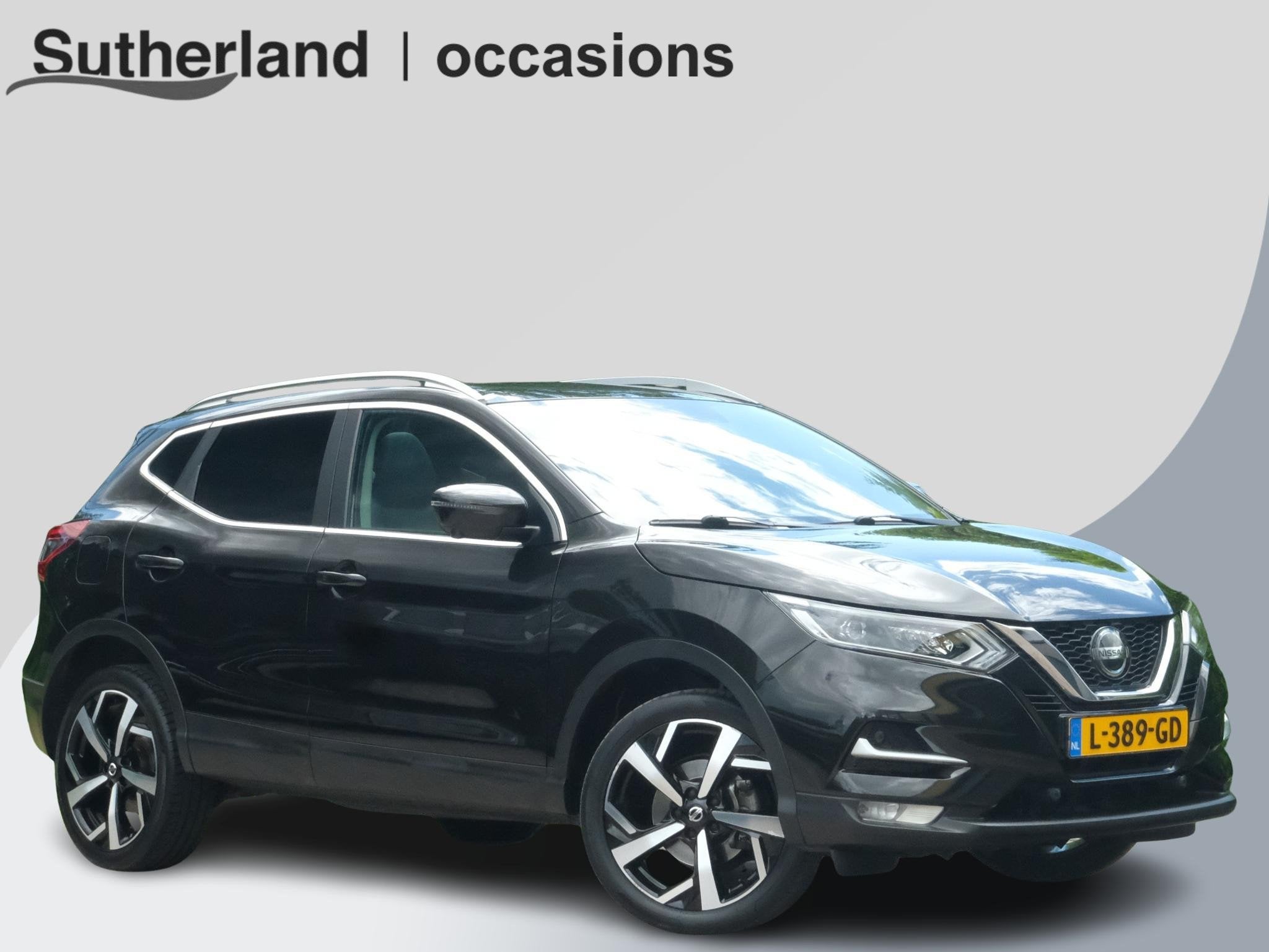 Nissan Qashqai 1.3 DIG-T Premium Edition 140 PK | Lederen be, Auto's, Voorwielaandrijving, Gebruikt, 4 cilinders, Zwart