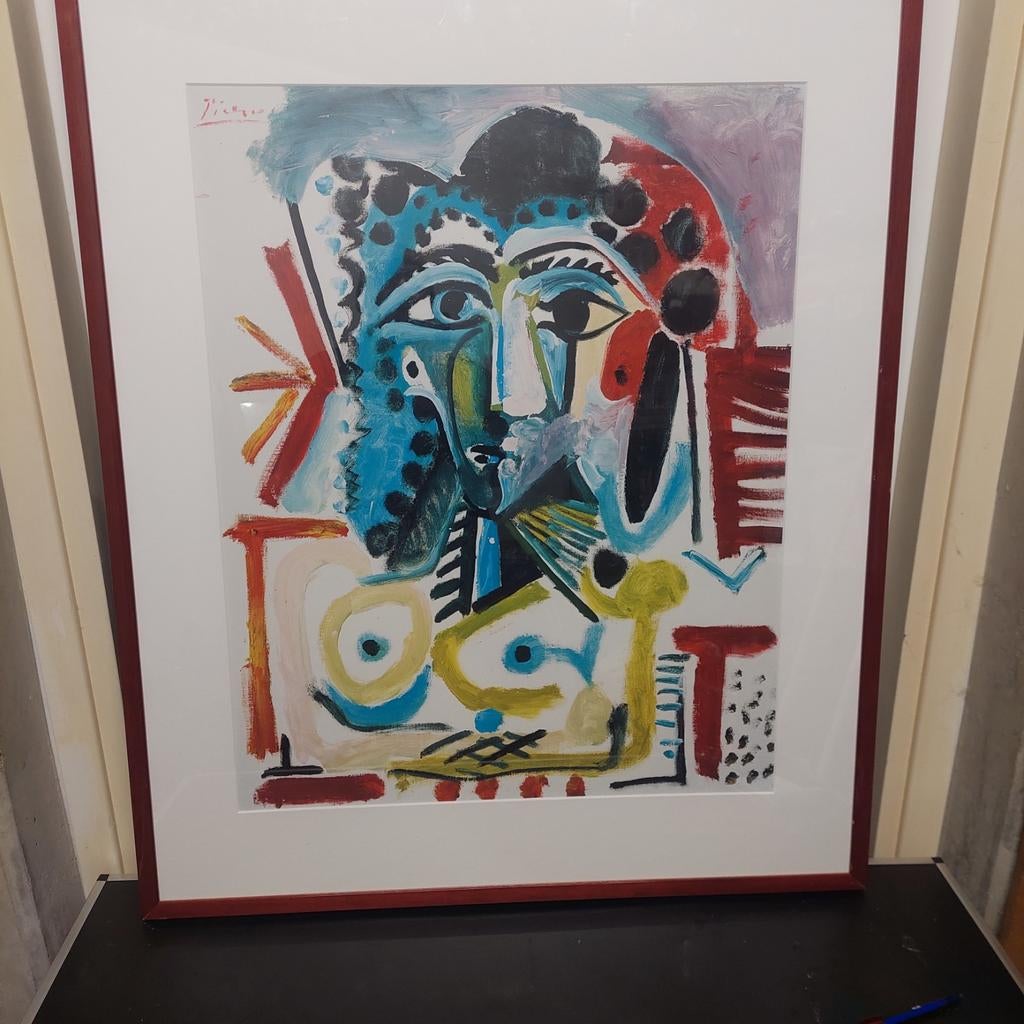 Aquarel van picasso ., Ophalen