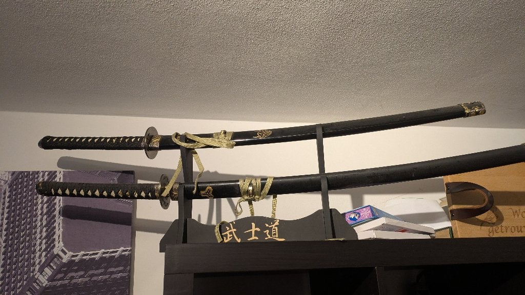 kill bill sword set, Ophalen of Verzenden, Zo goed als nieuw