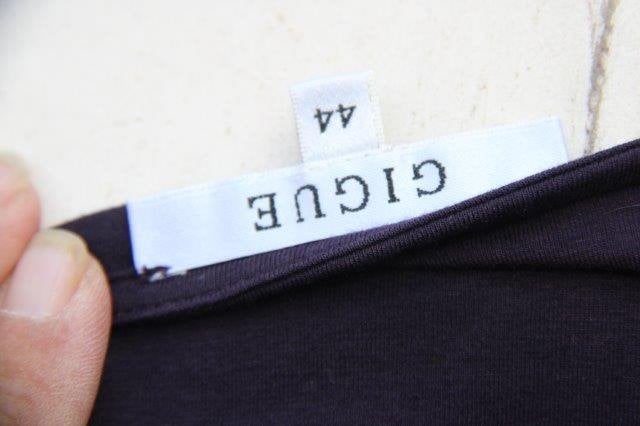 T-shirt donkerpaars Gigue mt 44 IT (eu38)Vaste prijs OPRUIMI, Kleding | Dames, Paars, Ophalen of Verzenden, Zo goed als nieuw