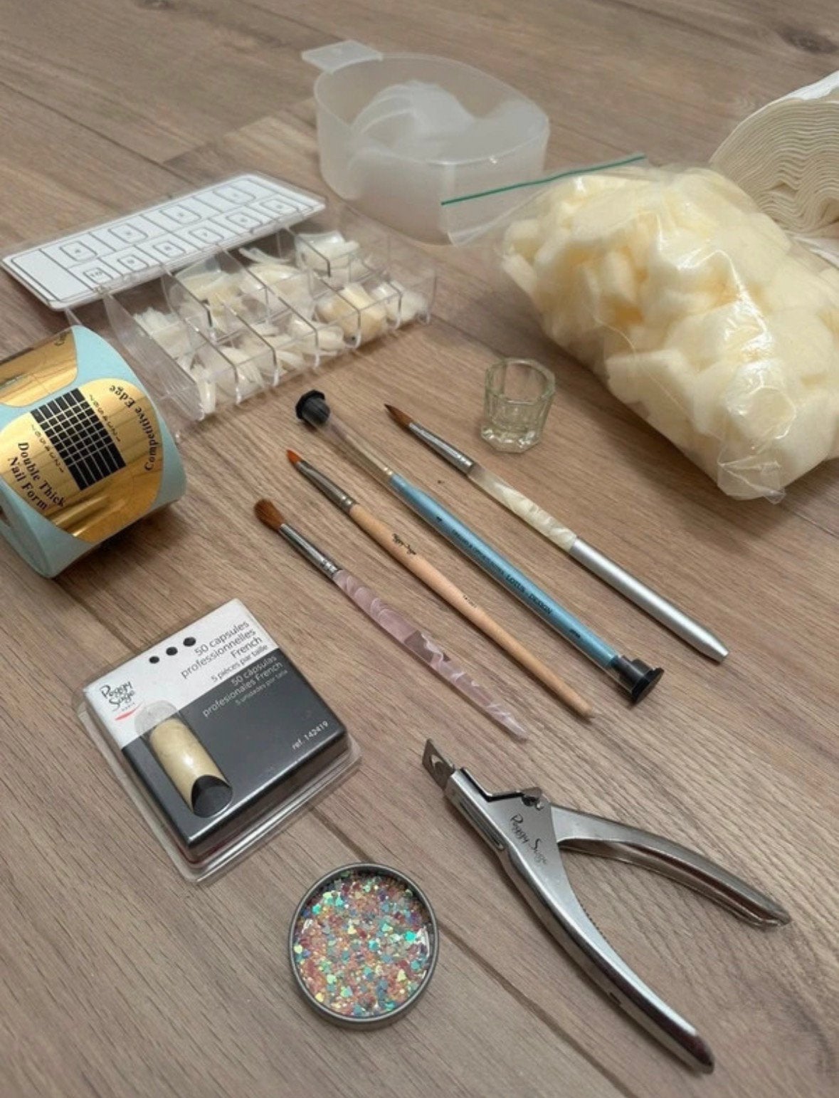 Accessoires nagelstyling acryl/gel, Ophalen of Verzenden, Gebruikt, Handen en Nagels, Toebehoren
