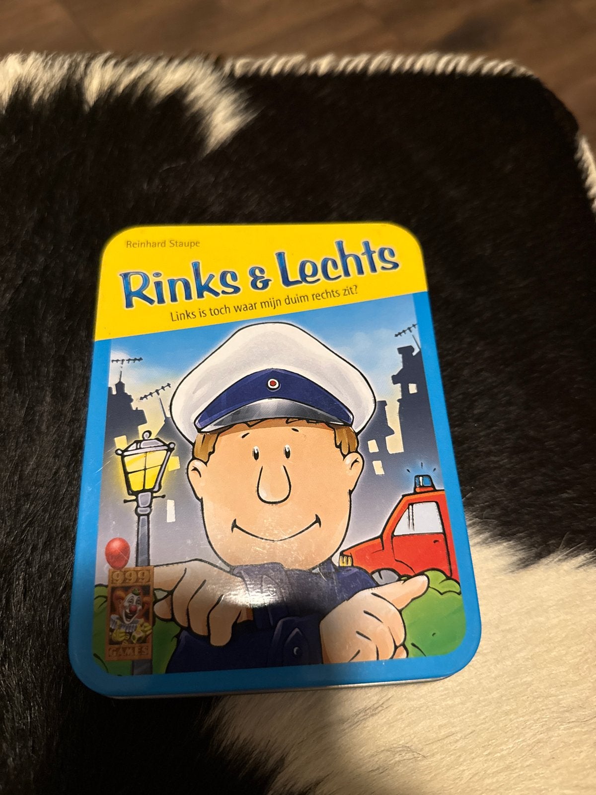 Rinks & Lechts - Leuk kaartspel van Reinhard Staupe, Een of twee spelers, Ophalen of Verzenden, Gebruikt