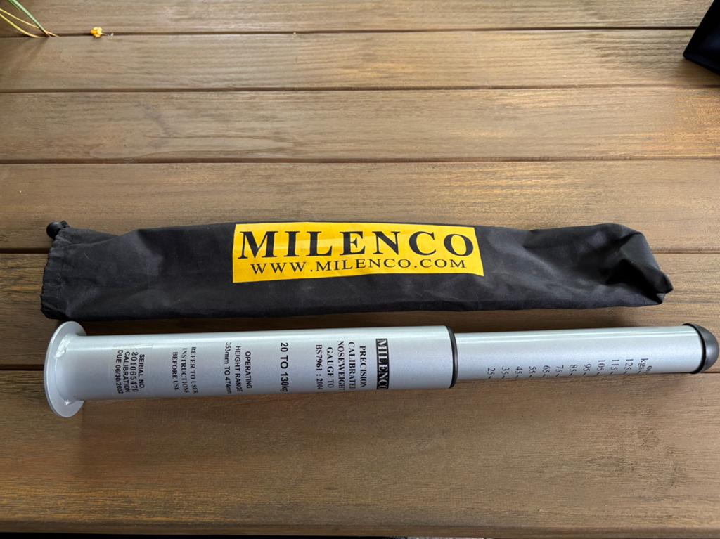 Milenco disselweegschaal, Ophalen, Nieuw