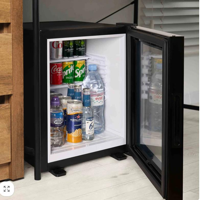 Minibar met Glazen Deur., Ophalen, Zonder vriesvak, Minder dan 85 cm, Nieuw