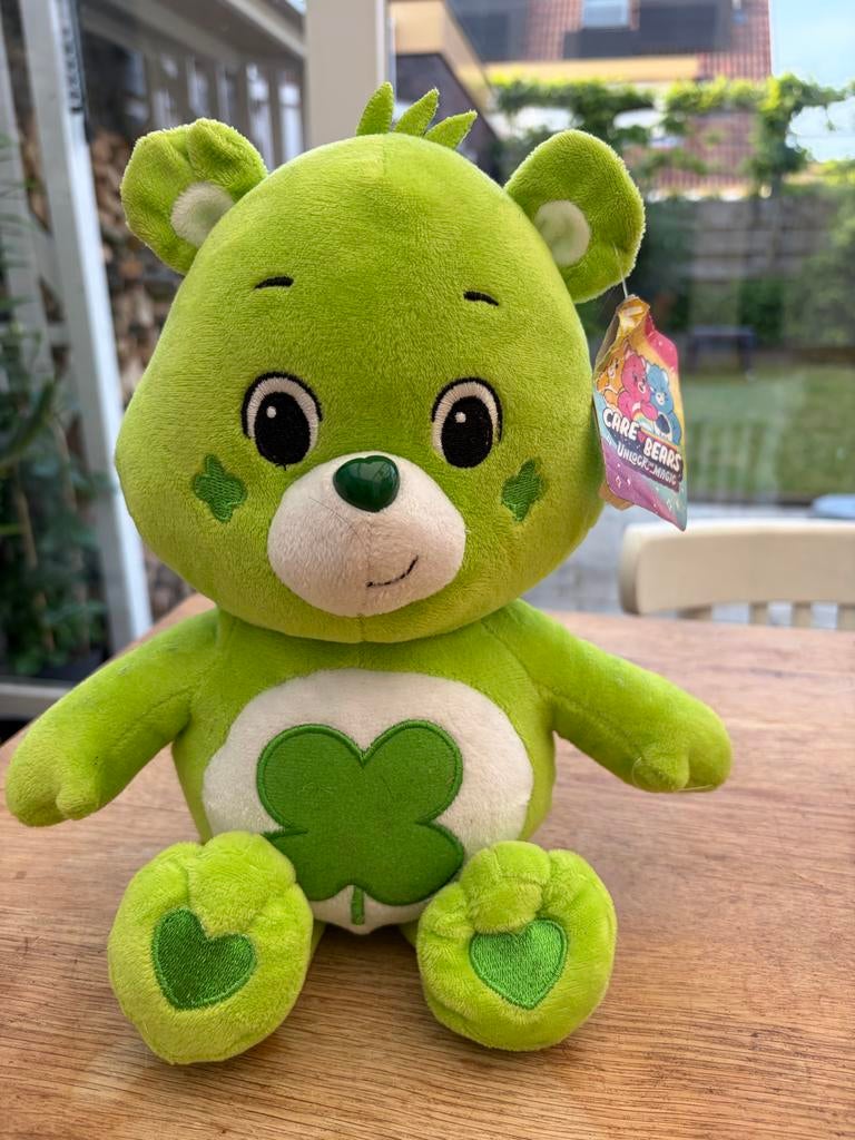 Care Bears of Troetelbeertjes knuffel, Groen, Overige merken, Overige karakters, Beer