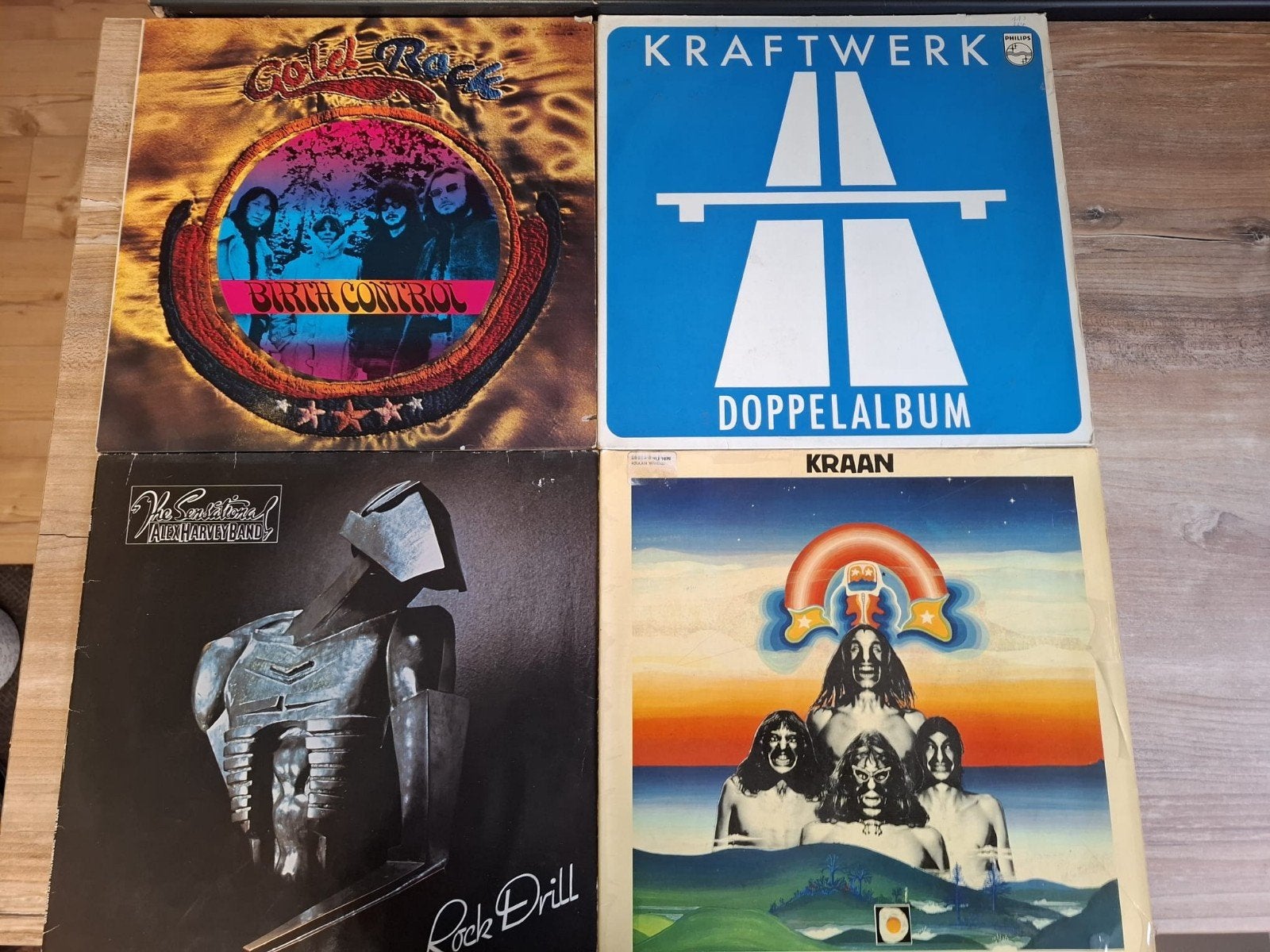 Kraftwerk Embryo Popol Vuh Led Zeppelin Queen, Ophalen, Gebruikt, 12 inch