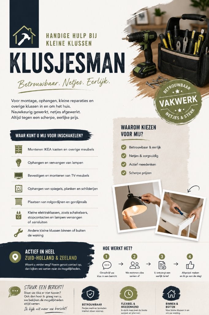Monteren IKEA Kasten, Lampen, Klusjesman en Overige Klusjes, Ophalen, 25 tot 50 cm, Minder dan 100 cm