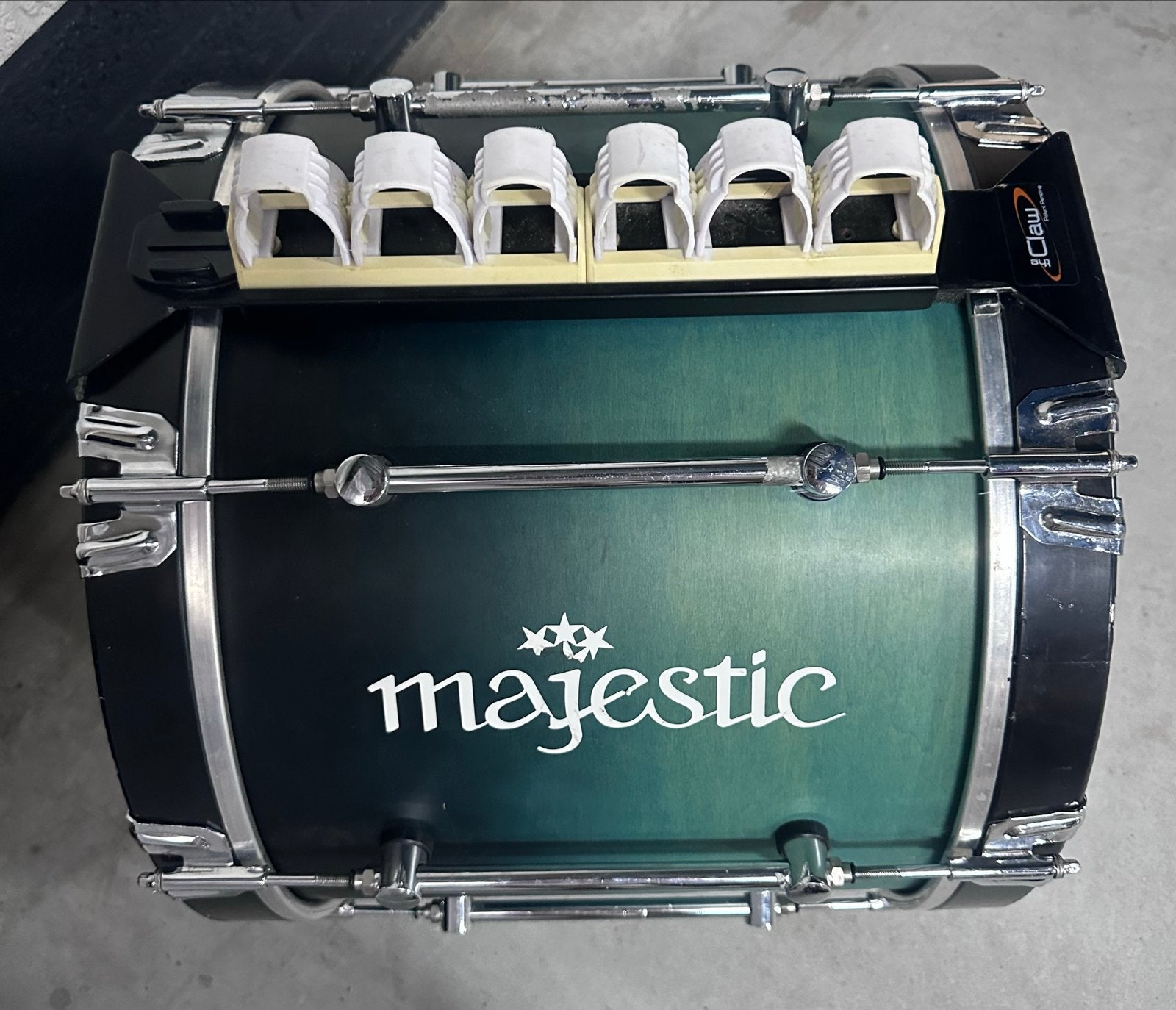 Majestic XTD High Tension Marching Bassdrum 16 inch, Muziek en Instrumenten, Drumstellen en Slagwerk, Ophalen of Verzenden, Gebruikt