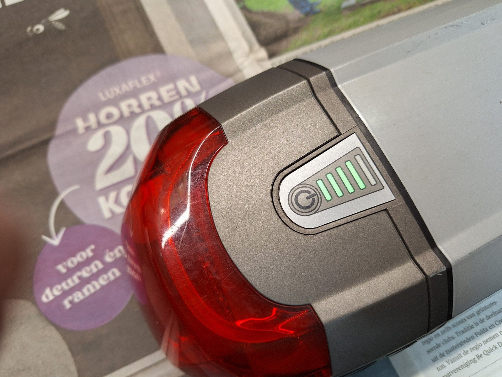Sparta ion accu, Fietsen en Brommers, Fietsaccessoires | Fietsaccu's, Ophalen of Verzenden, Gebruikt