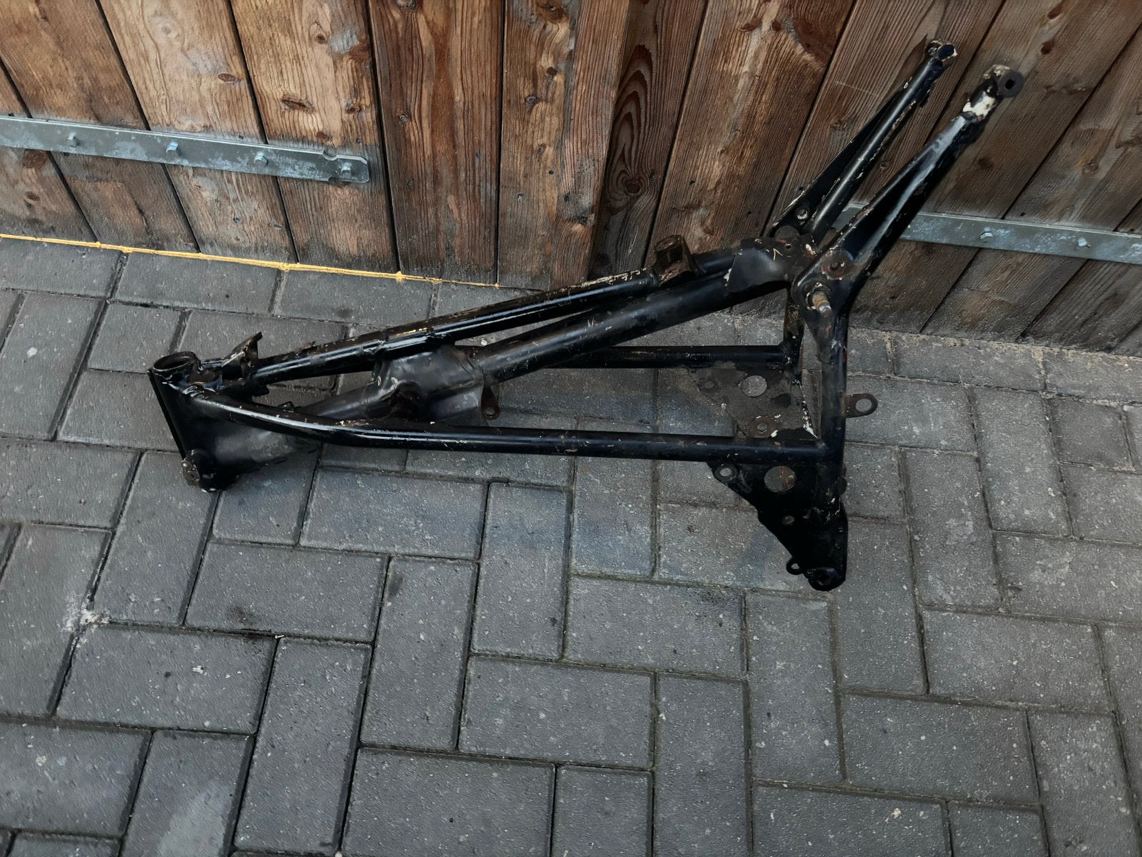 Honda mt5 frame met kenteken., Fietsen en Brommers, Ophalen of Verzenden, Gebruikt, Frame, Overige merken