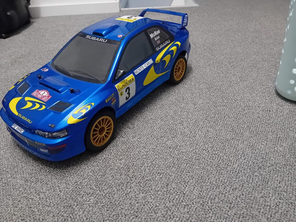 Carisma Subaru M48S 1/10 RC Auto – Nieuwstaat, Ophalen of Verzenden, Zo goed als nieuw, Auto offroad