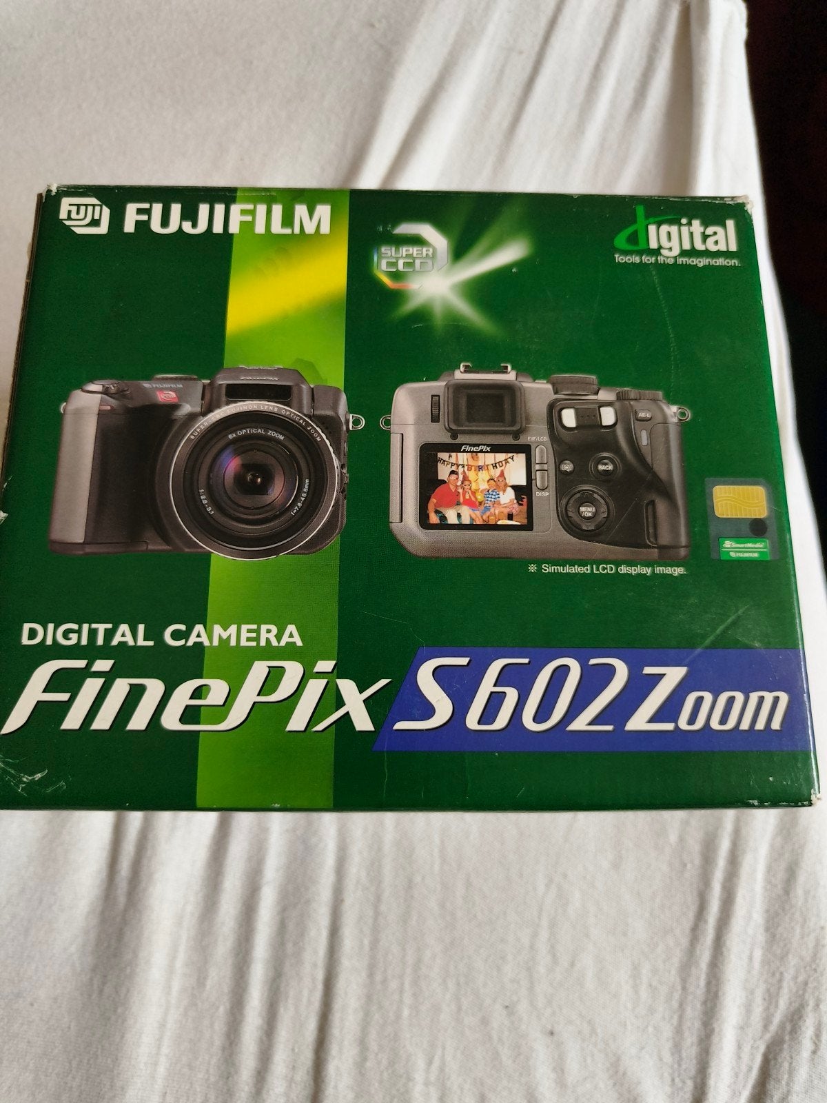 Fujifilm FinePix S602 Zoom Digitale Camera met Accessoires, Gebruikt, Compact, Ophalen of Verzenden, 4 t/m 7 keer