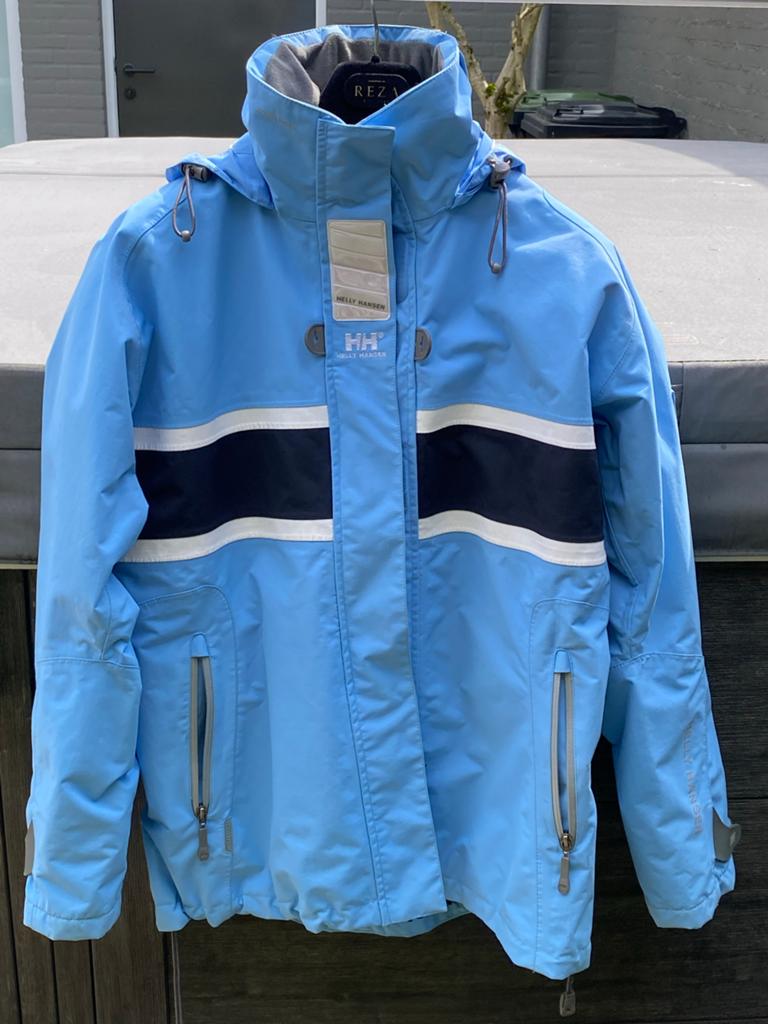 Zo goed als nieuwe Helly Hansen jas maat 40-42, Kleding | Dames, Ophalen of Verzenden, Zo goed als nieuw, Maat 38/40 (M), Blauw