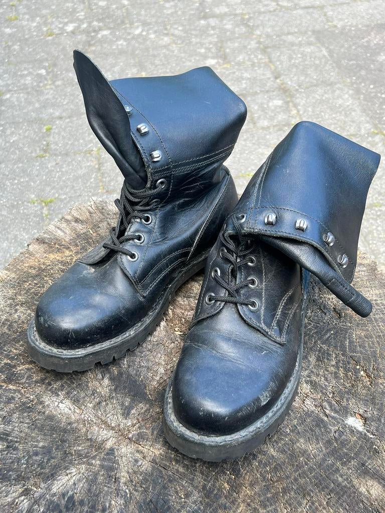 Duitse Field Shoe Light met wollen binnenzool, maat 41/8, Ophalen of Verzenden, Zo goed als nieuw, Zwart, Boots
