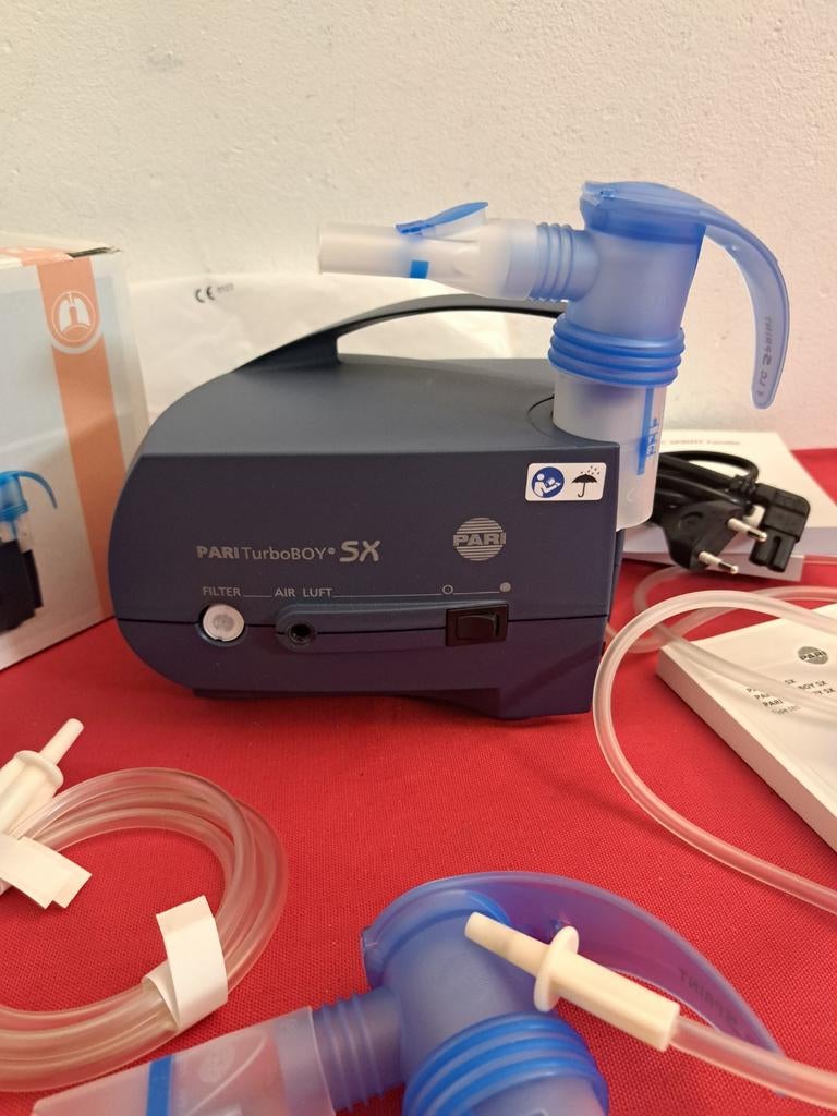 Pari TurboBoy SX medicijnvernevelaar
Voor ziekten aan de, Diversen, Ophalen of Verzenden, Zo goed als nieuw