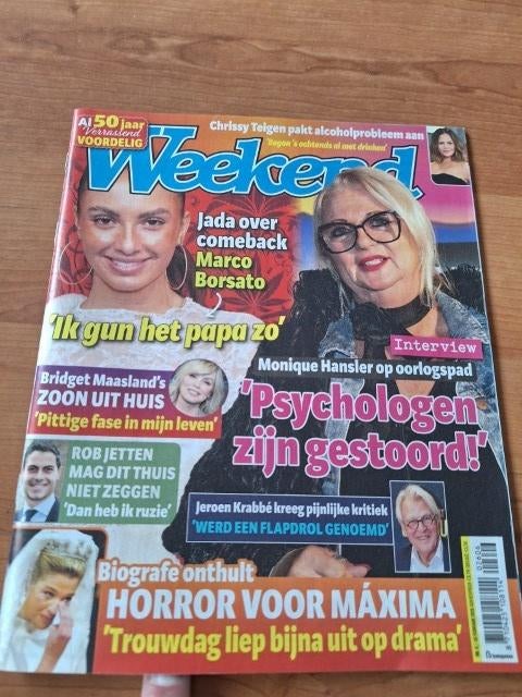 Weekend Andre van Duin Doutzen Kroes Russell Brand, Verzamelen, Verzenden, 1980 tot heden, Nederland, Tijdschrift