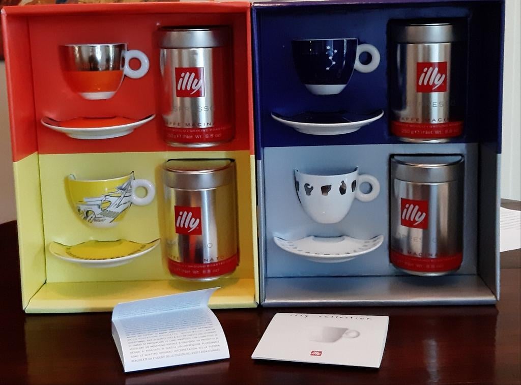 Illy Art Collection Fondozione Pistoletto 2006 cappucino, Verzamelen, Ophalen of Verzenden, Nieuw, Porselein, Kop en/of schotel