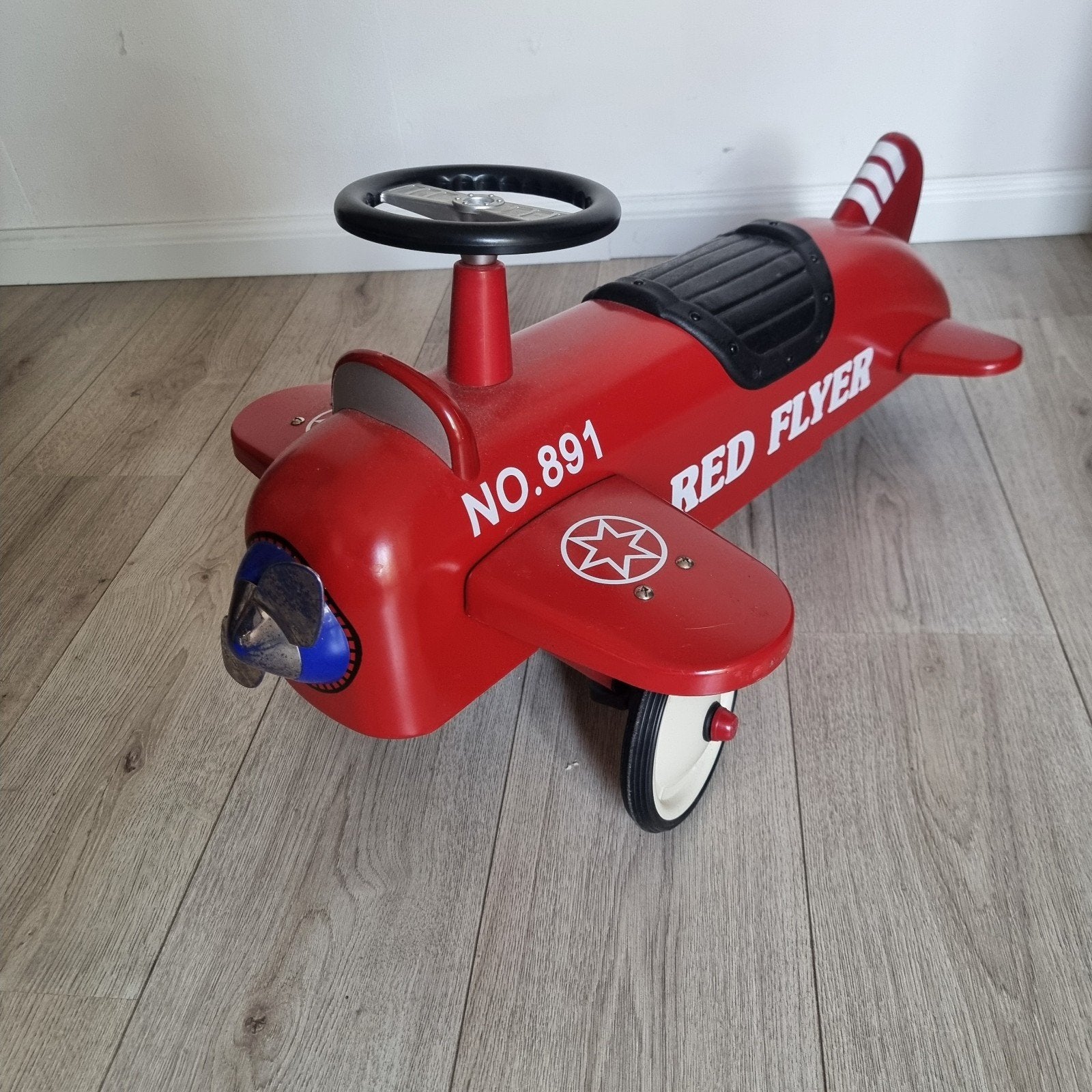 Red Flyer Loopvliegtuig - Zo goed als nieuw, Kinderen en Baby's, Ophalen of Verzenden, Zo goed als nieuw, Loopvoertuig