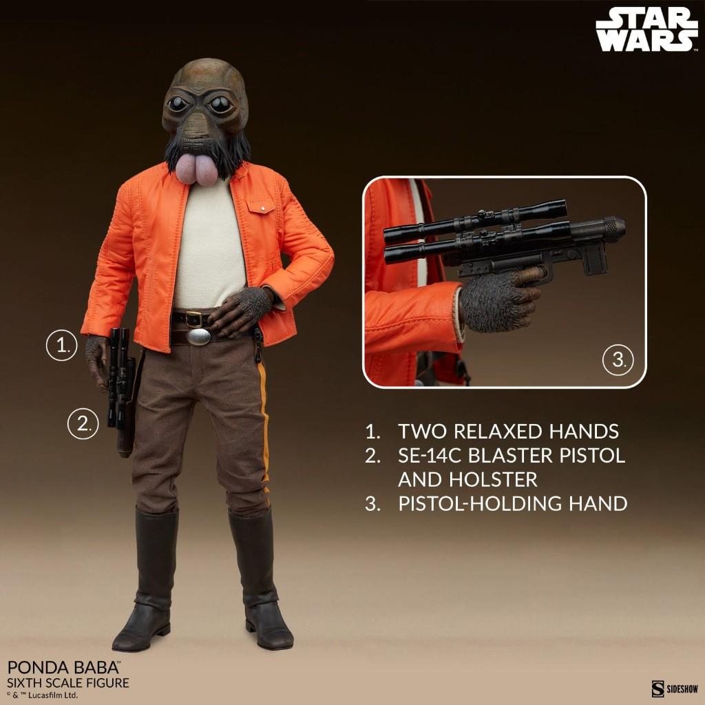 Sideshow Star Wars Scum & Villainy Ponda Baba, West Campus 1 76863 Herxheim (DE), Heo GmbH, Ophalen of Verzenden, Info@heo.com