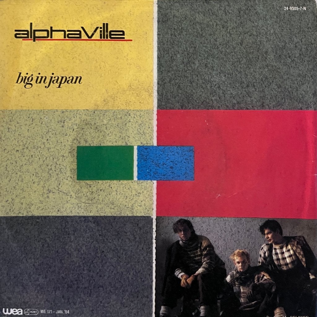 Alphaville - Big in Japan, Gebruikt, 7 inch, Ophalen of Verzenden, Beschermende buitenhoes