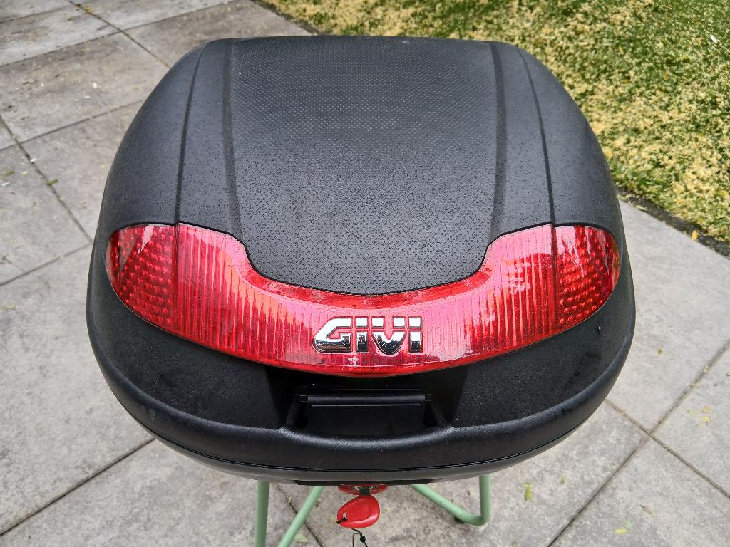 Topcase E340 Vision Monolock incl plaat, Motoren, Ophalen of Verzenden, Zo goed als nieuw