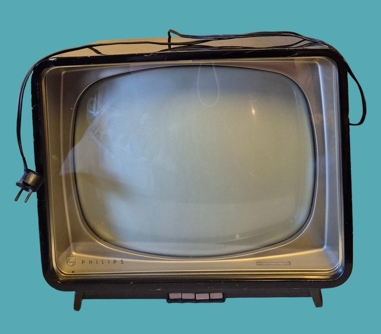 Vintage Philips televisie, Audio, Tv en Foto, Ophalen, Gebruikt, Minder dan 40 cm, Philips
