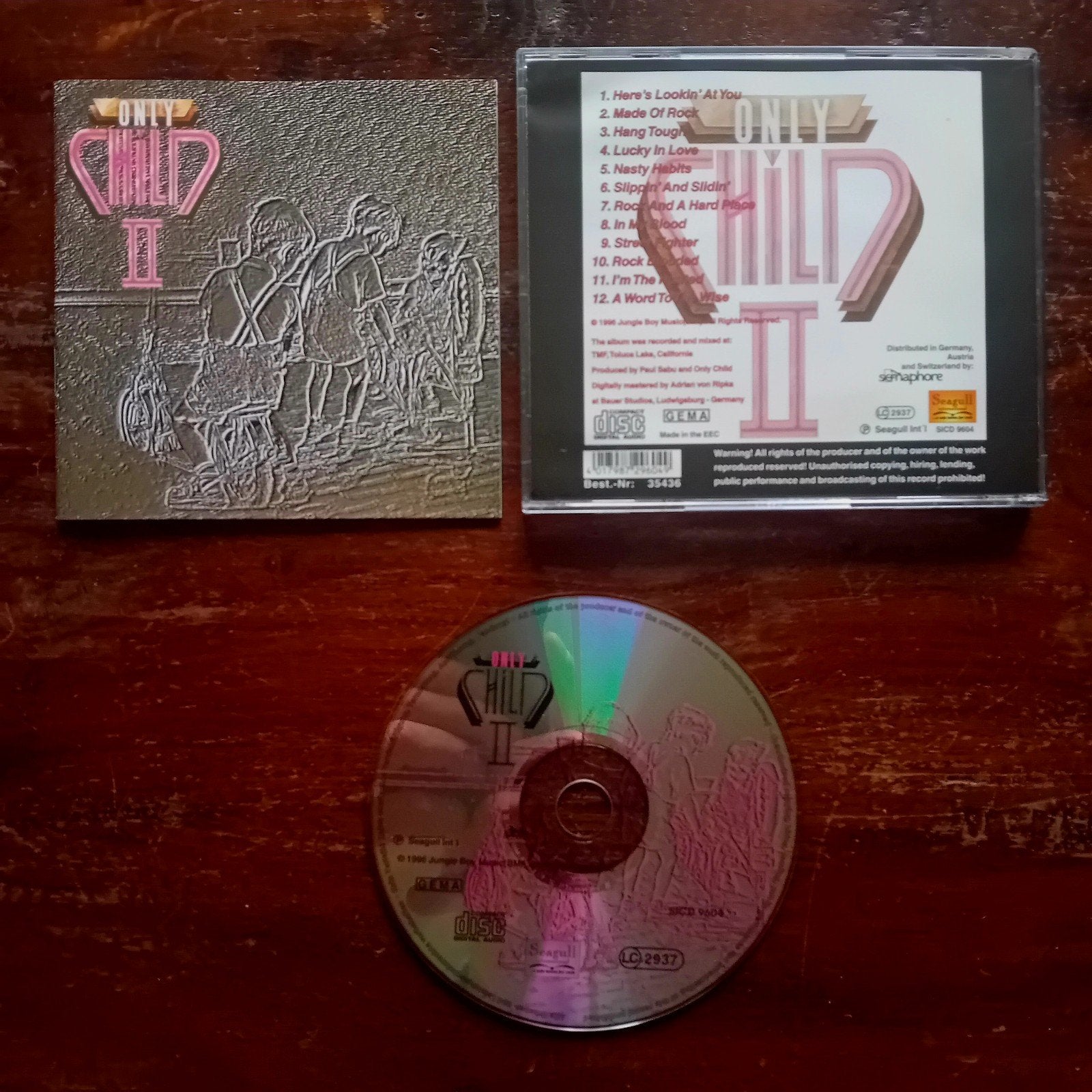 Only Child - II cd melodic rock Paul Sabu, Ophalen of Verzenden, Zo goed als nieuw