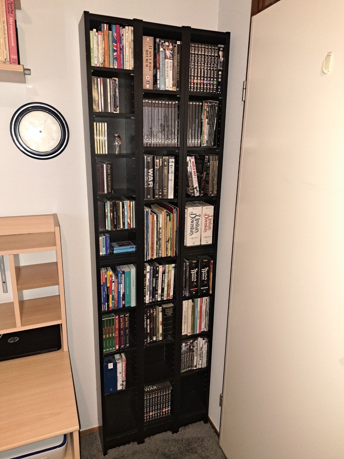 3x CD/DVD kasten 17x20x202cm - Schiedam, Ophalen, Gebruikt, 150 discs of meer, Hout