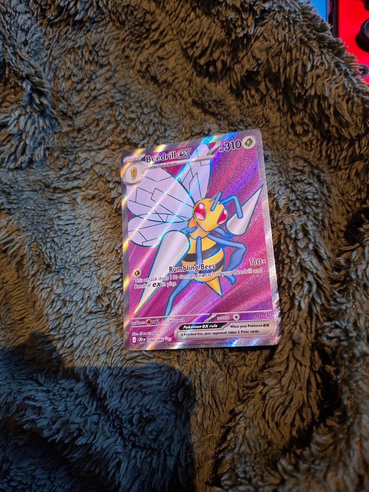 Beedrill Ex 2026, Ophalen, Nieuw, Losse kaart