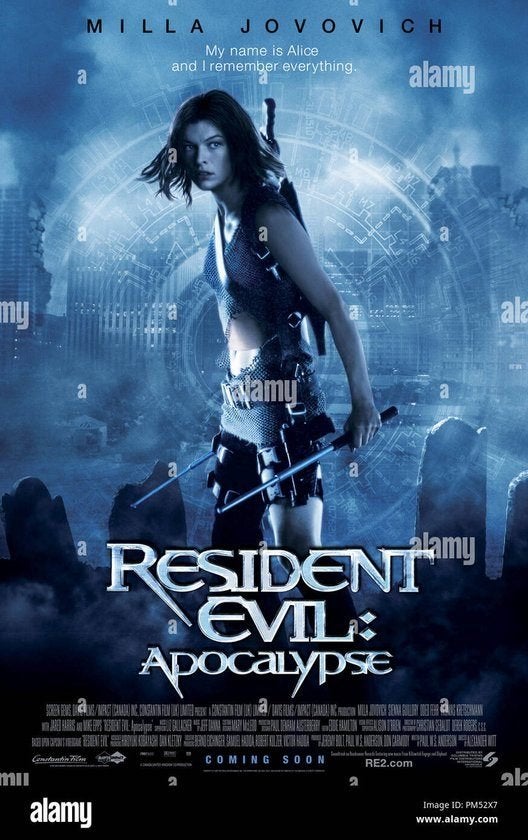 DVD  Resident Evil Apocalypse     1, Vanaf 16 jaar, Ophalen of Verzenden, Zo goed als nieuw, Vampiers of Zombies