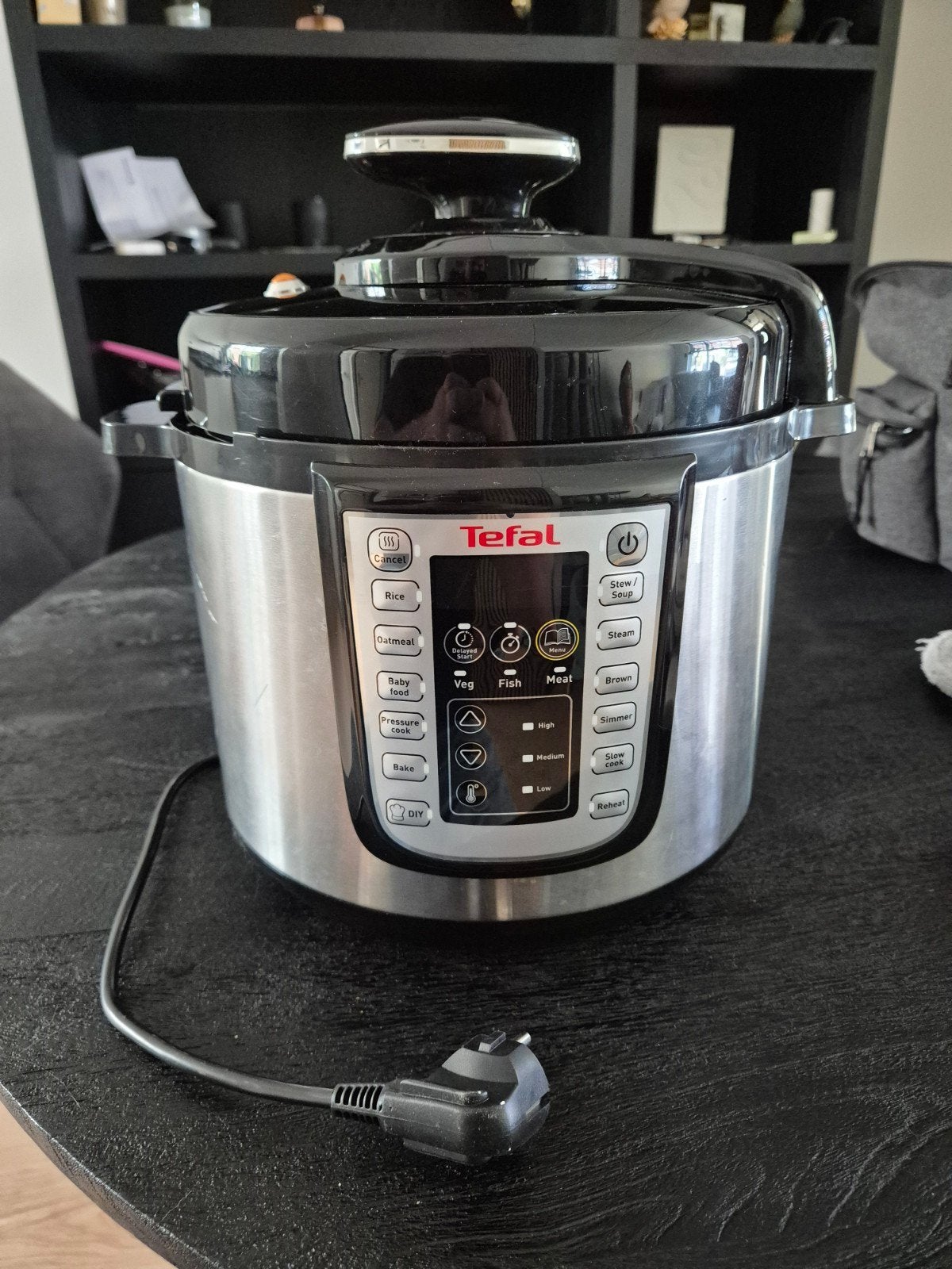Tefal Multicooker, Ophalen of Verzenden, Zo goed als nieuw, Vaatwasserbestendig, 3 snelheden of meer
