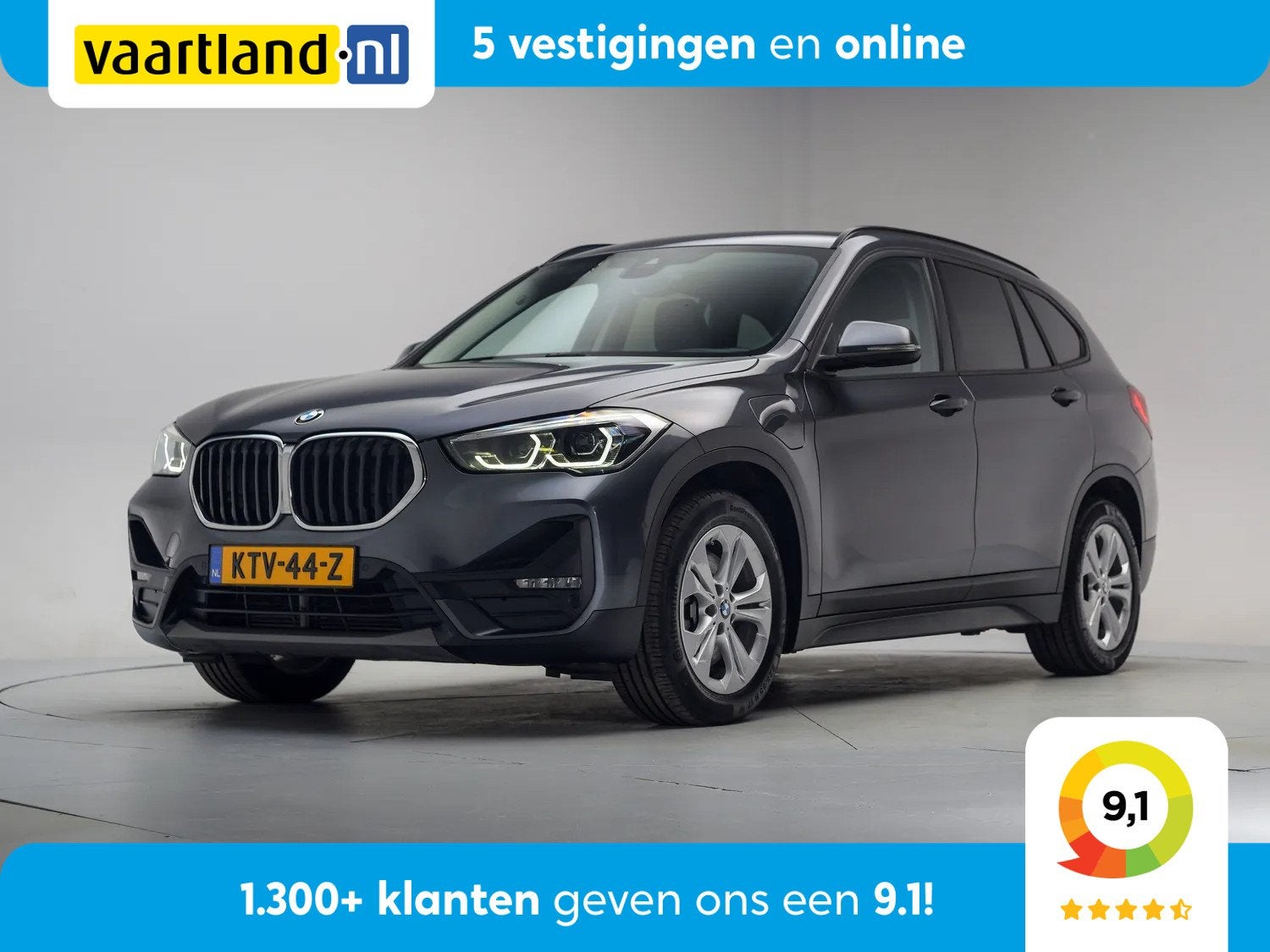 BMW X1 xDrive25e Executive [ LED Leder Navi prof. Stoelverwa