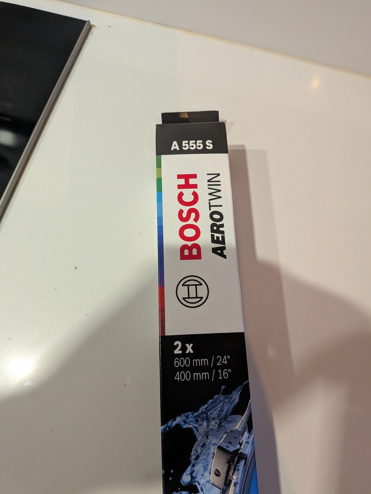 Bosch Ruitenwisser Set (Voor + Achter) A555S & A251H, Ophalen of Verzenden, Nieuw, Universele onderdelen