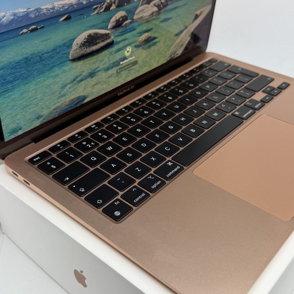 MacBook Air M1 256GB roze /zeer net /93% batt /garantie, Apple, Zo goed als nieuw, Support@apple.com, Apple Park Way, Cupertino, California
