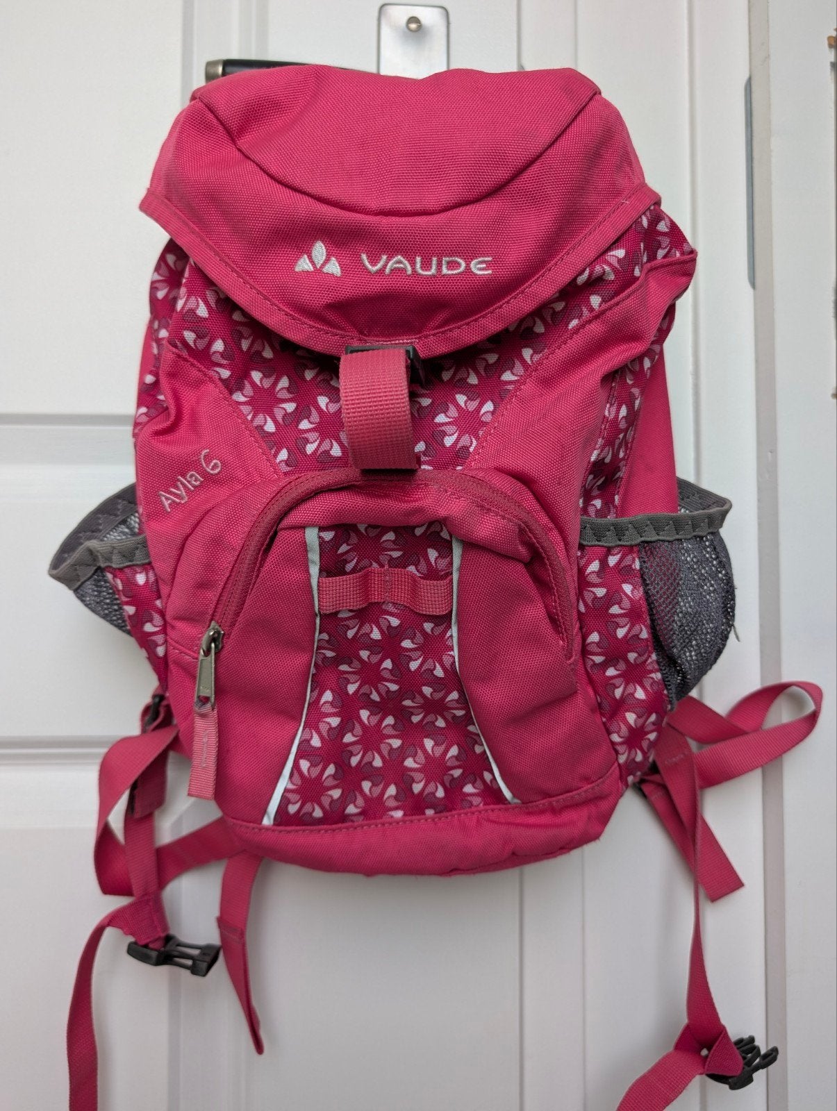 Vaude Ayla 6 kinderrugzak roze, Sieraden, Tassen en Uiterlijk, Tassen | Rugtassen, Overige merken, Gebruikt, Ophalen of Verzenden