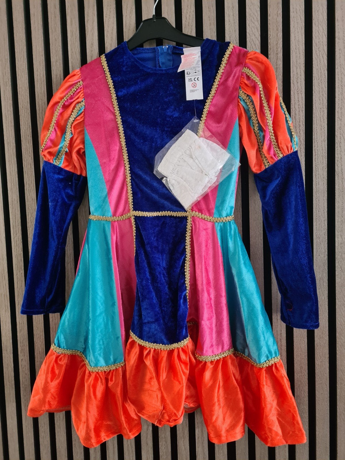 Club van Sinterklaas Pietenjurk Maat 140 Nieuw, Ophalen of Verzenden, Nieuw, 134 t/m 140, Meisje