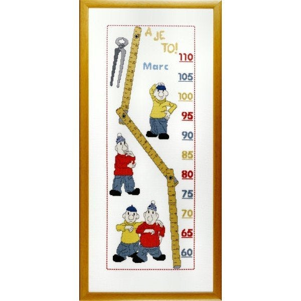 Borduurpakket Groeimeter Buurman en Buurman 274032, ., Nieuw, Ophalen of Verzenden, .